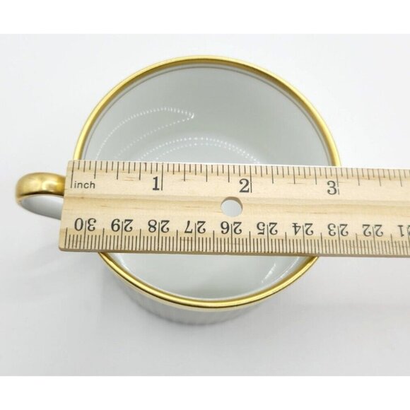 Fitz And Floyd Tea Cup Mug Classique D'Argent Fine Porcelain Japan Replacement - Picture 9 of 10